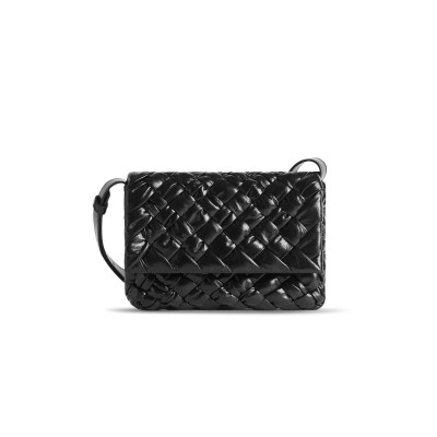 BOTTEGA VENETA SMALL RUMPLE MESSENGER 787113V4HO18803 (21*14*5cm)